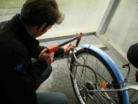 un voleur de v�lo?